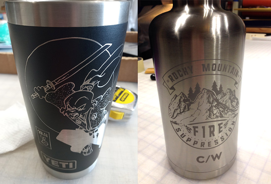 laser_blast Thermal Tumbler